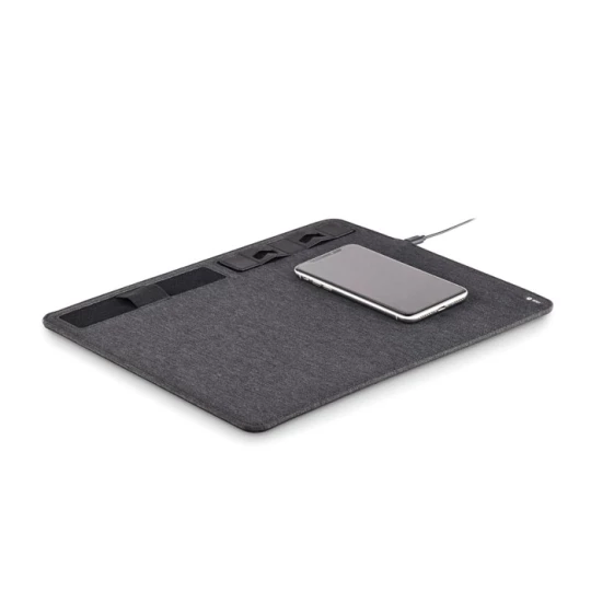 Podkładka RPET z ładowarką - SUPERPAD (MO6416-15)