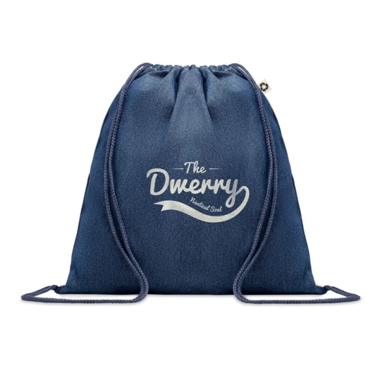 Jeansowy torbo-worek z recyk. - STYLE BAG (MO6422-04)