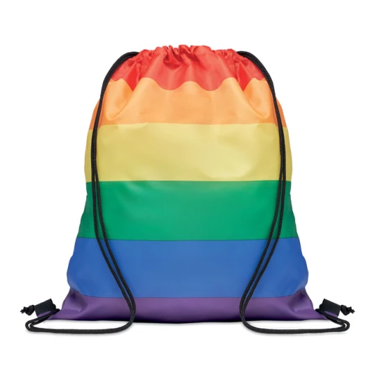Tęczowa torba na zakupy z RPET - BOW (MO6436-99)