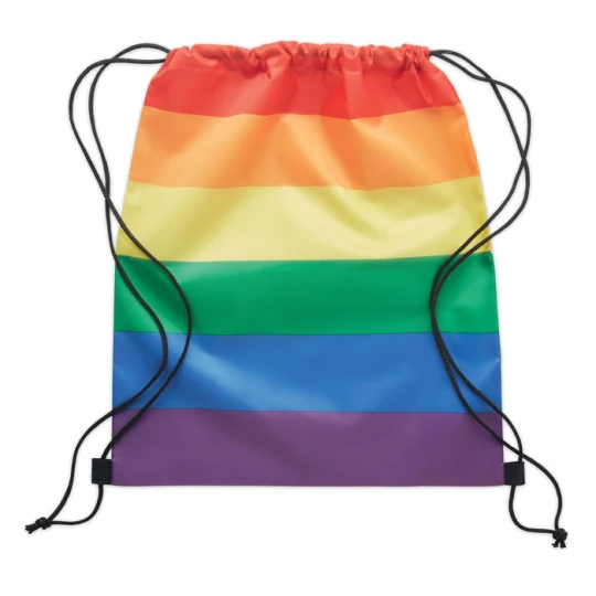 Tęczowa torba na zakupy z RPET - BOW (MO6436-99)