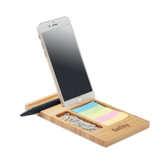 Bambusowy stojak na telefon - TREVIS (MO6451-40)