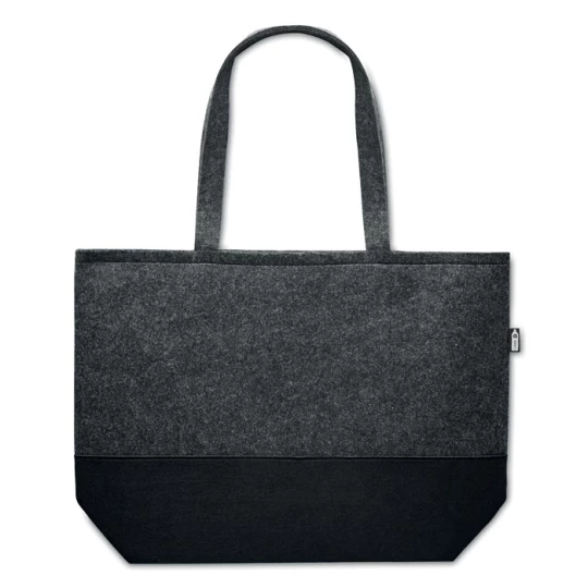 Torba na zakupy z filcu RPET - DUO INDICO (MO6455-15)