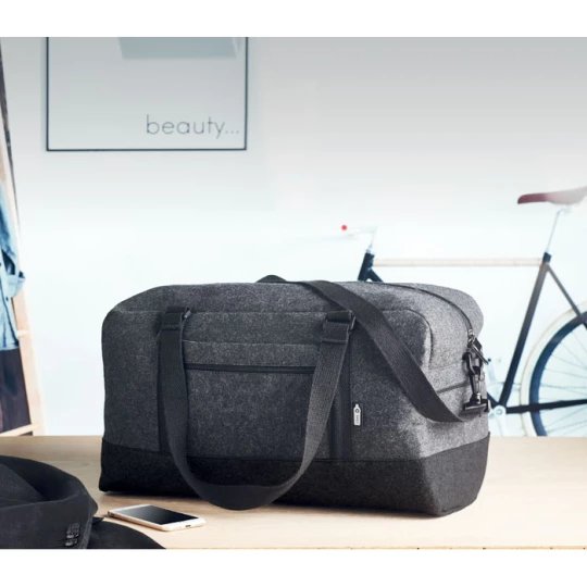 Torba weekendowa z filcu RPET - INDICO BAG (MO6457-15)
