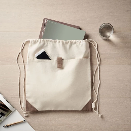 Torba z bawełny z recyklingu - PANDA BAG (MO6550-13)