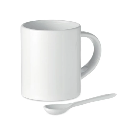 Kubek ceramiczny 300 ml - SUBLIM SPOON (MO6581-06)