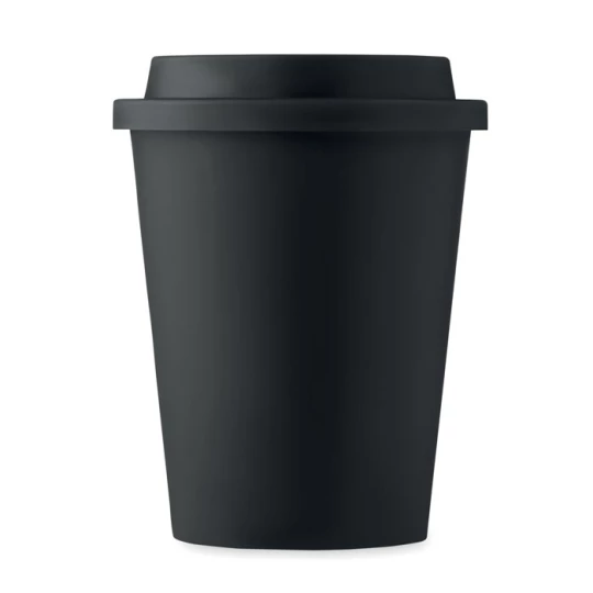 Kubek z podwójną ścianką z PP - NOLA (MO6582-03)
