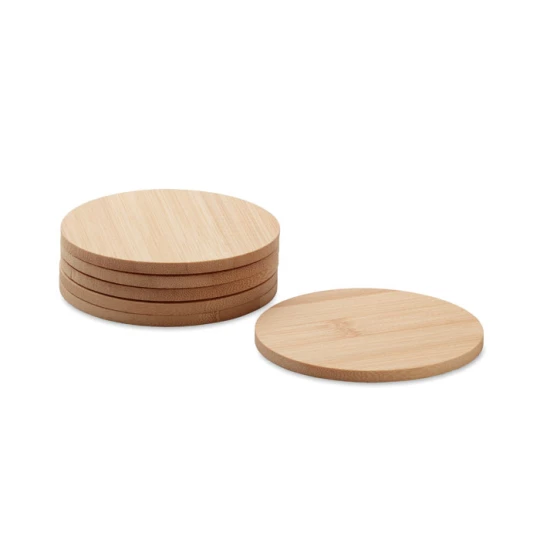 Zestaw 6 bambusowych podstawek - BAYIN SET (MO6601-40)