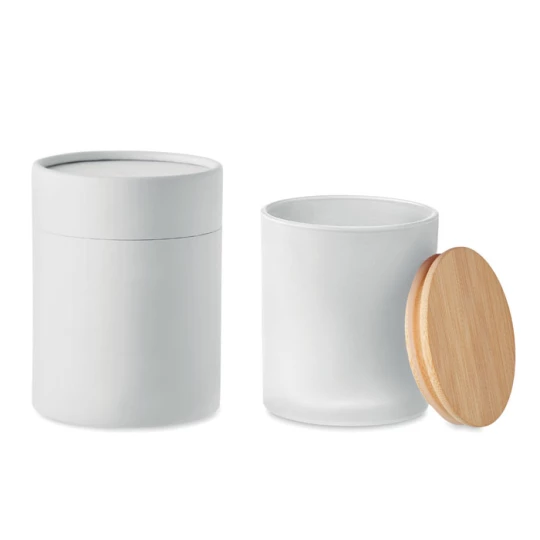 Świeca woskowa roślinna 280 gr - KEOPS LARGE (MO6621-06)