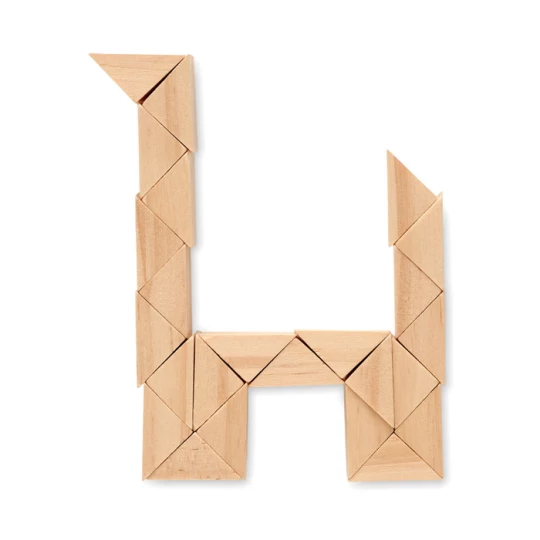 Drewniane puzzle/łamigłówki - STUKIE (MO6631-40)