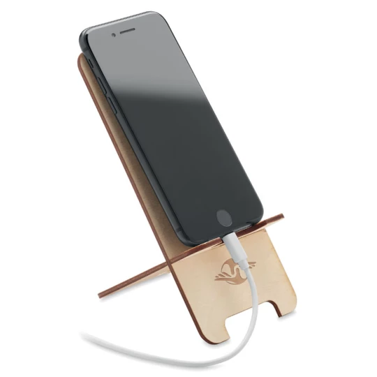 Stojak na telefon brzozowy - GROUW STAND (MO6690-40)