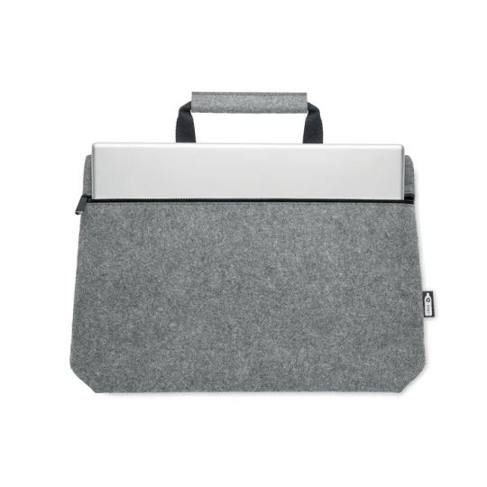 Torba na laptopa z filcu RPET - TAPLA (MO6718-07)