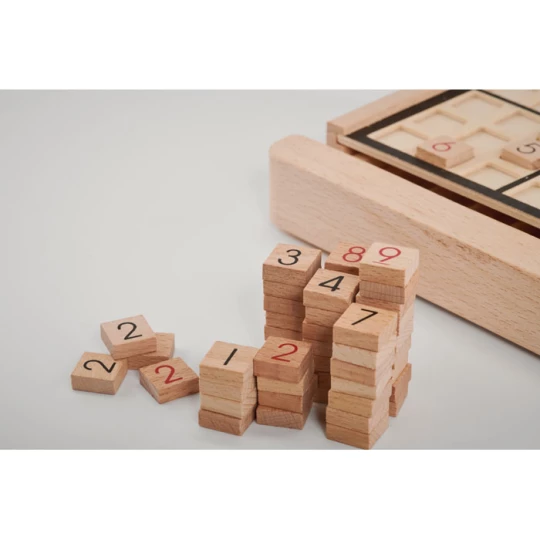 Drewniana gra planszowa sudoku - SUDOKU (MO6793-40)