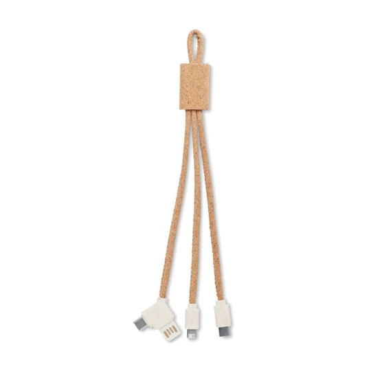 Kabel do ładowania 3 w 1 korek - CABIE (MO6812-13)