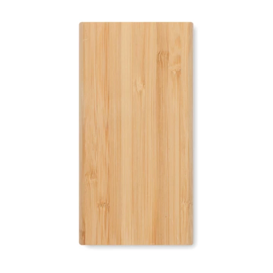 Bambusowy power bank 6000 mAh - ARENA C (MO6815-40)