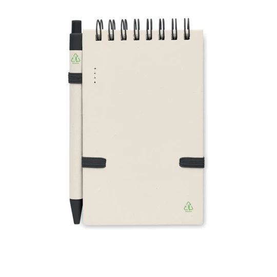 Notesy A6 z kartonu po mleku - MITO SET (MO6837-03)