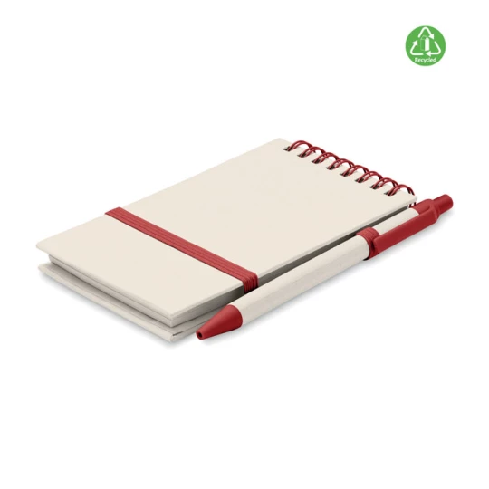 Notesy A6 z kartonu po mleku - MITO SET (MO6837-05)