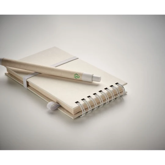 Notesy A6 z kartonu po mleku - MITO SET (MO6837-06)