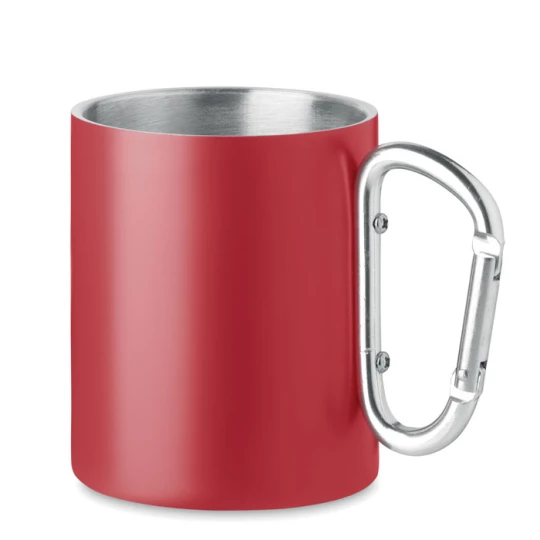 Metalowy dwuścienny kubek300ml - TRUMBA (MO6873-05)