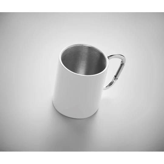 Metalowy dwuścienny kubek300ml - TRUMBA (MO6873-06)