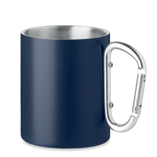 Metalowy dwuścienny kubek300ml - TRUMBA (MO6873-85)
