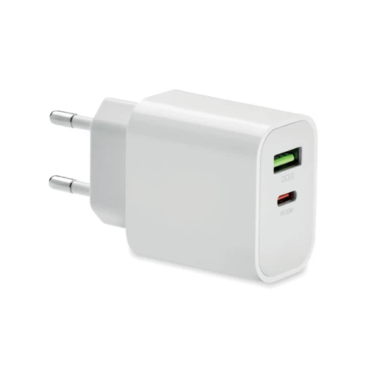 Ładowarka USB 18W 2 porty - PORT (MO6879-06)