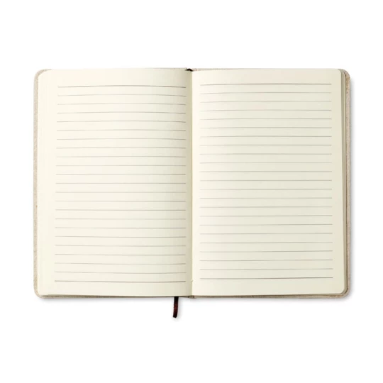 Notes A6 z płócienną okładką - RUNDO + (MO6930-13)