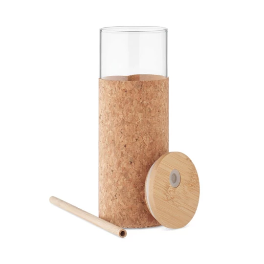 Szklanka w etui z korka 450 ml - MOLUNGE (MO6950-13)