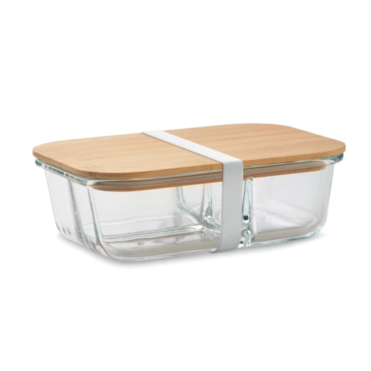 Szklany lunch box z pokrywką - TUNDRA 3 (MO6973-22)