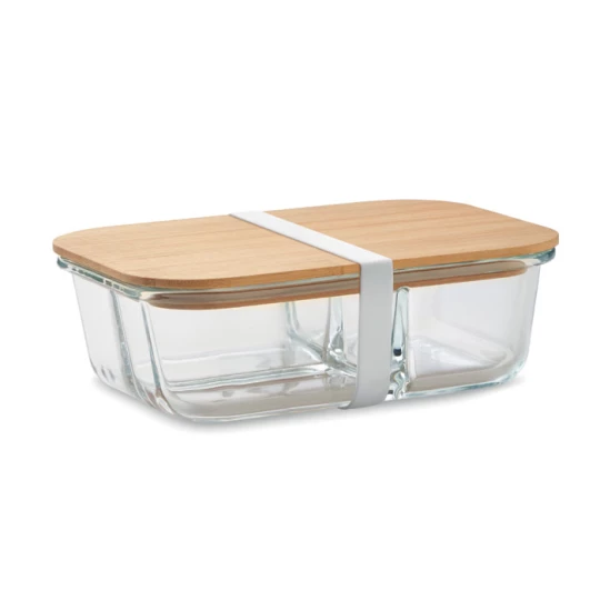 Szklany lunch box z pokrywką - TUNDRA 3 (MO6973-22)