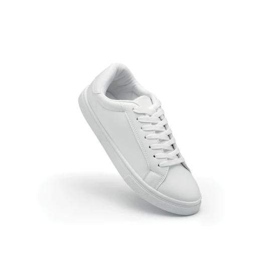 Trampki z PU 37 - BLANCOS (MO2037-06)