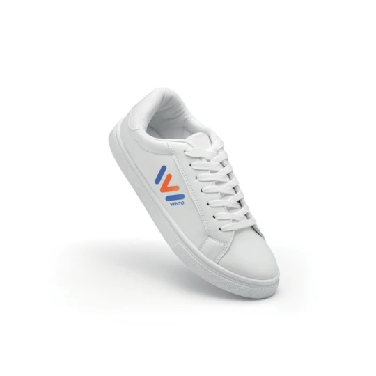 Trampki z PU 37 - BLANCOS (MO2037-06)