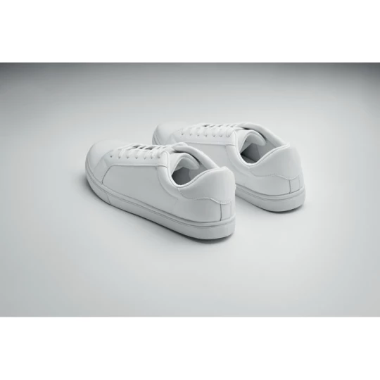 Trampki z PU 39 - BLANCOS (MO2039-06)