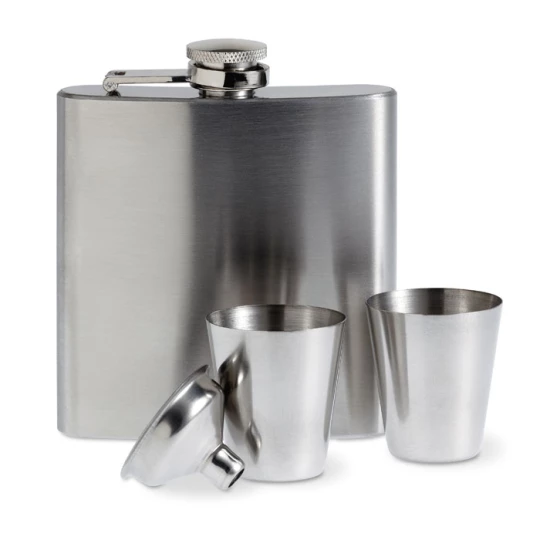 Piersiówka. - SLIMMY FLASK SET (MO8321-16)