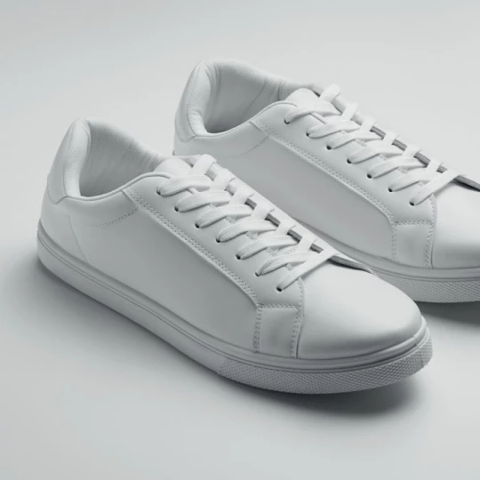 Trampki z PU 42 - BLANCOS (MO2042-06)