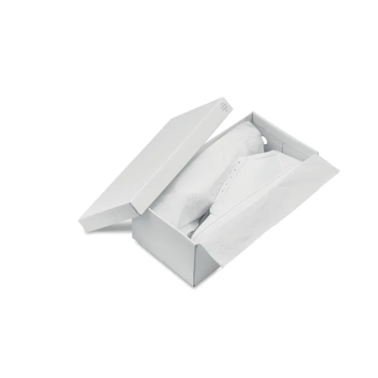 Trampki z PU 43 - BLANCOS (MO2043-06)