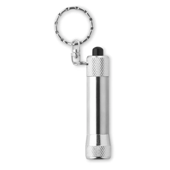 Aluminiowy brelok latarka - ARIZO (MO8622-14)