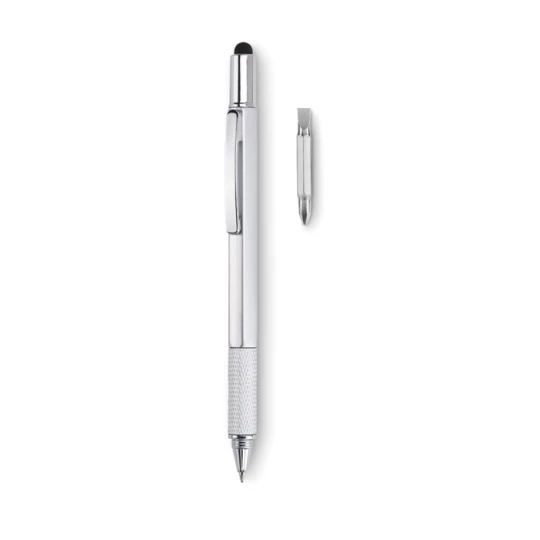 Długopis poziomica z linijką - TOOLPEN (MO8679-16)