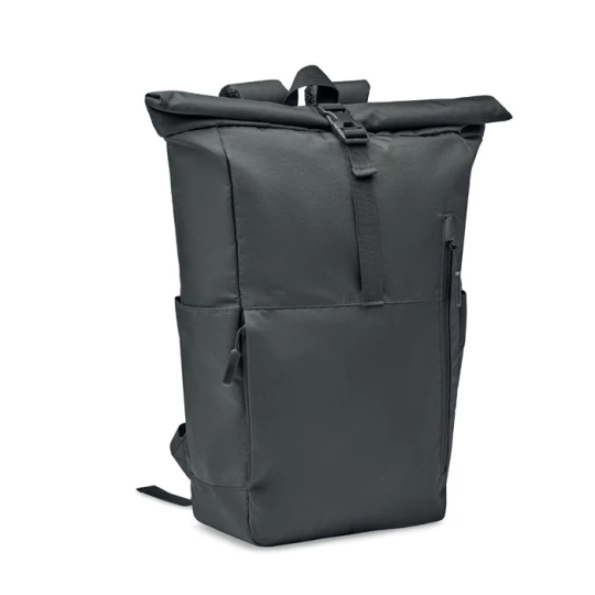 300D RPET plecak typu rolltop - VALLEY ROLLPACK (MO2051-03)