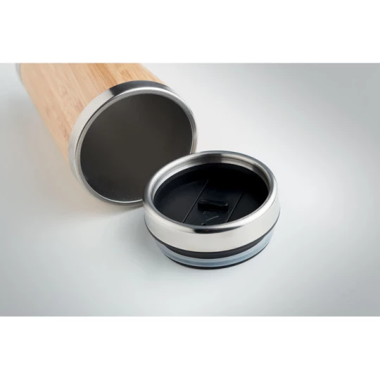 Bambusowy kubek podróżny 400ml - RODEODRIVE+ (MO9444-40)