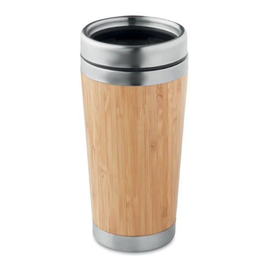 Bambusowy kubek podróżny 400ml - RODEODRIVE+ (MO9444-40)