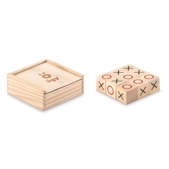 Gra drewniana - TIC TAC TOE (MO9493-40)