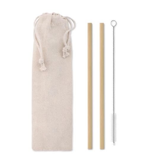 Słomka bambusowa - NATURAL STRAW (MO9630-13)