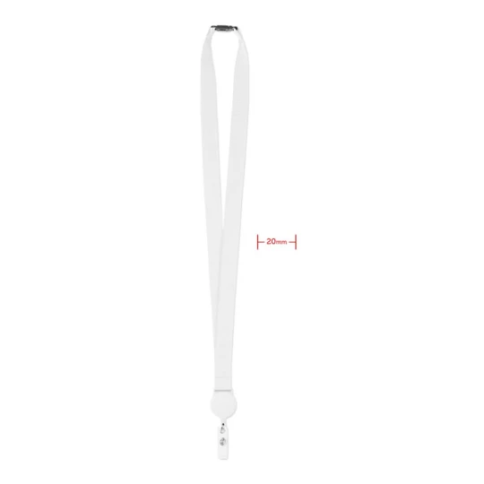 Smycz z wysuwanym uchwytem - ZIP LANYARD (MO9852-06)