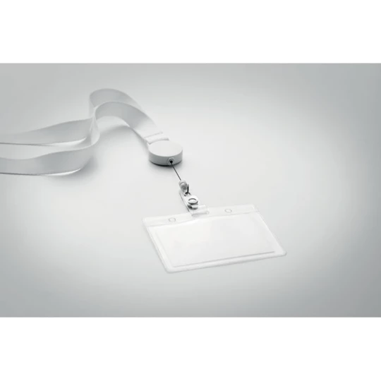 Smycz z wysuwanym uchwytem - ZIP LANYARD (MO9852-06)