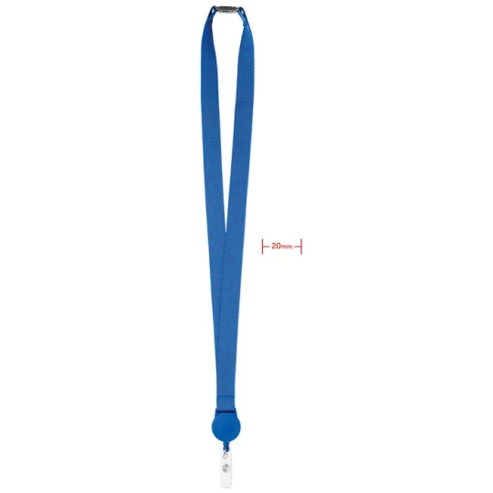 Smycz z wysuwanym uchwytem - ZIP LANYARD (MO9852-37)