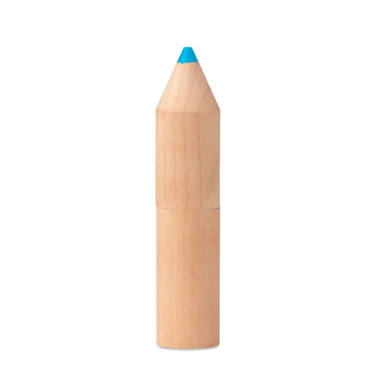 6 kredek w drewnianym pudełku - PETIT COLORET (MO9875-40)
