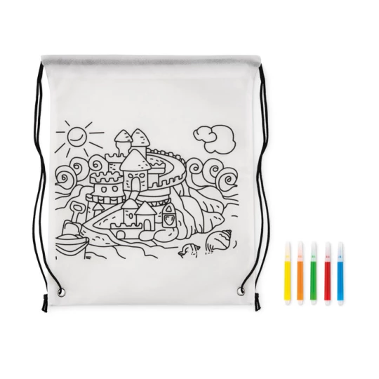 Worek ze sznurkiem z włókniny - CARRYDRAW (MO9887-06)