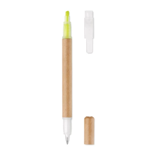 Zakreślacz kartonowy 2 w 1 - DUO PAPER (MO9895-08)