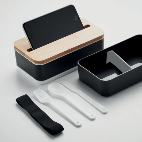 Lunch box z PP z recyklingu - WINT (MO2088-03)