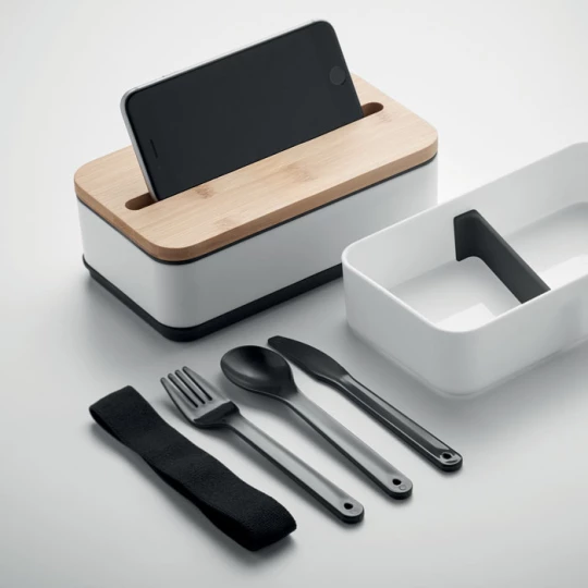 Lunch box z PP z recyklingu - WINT (MO2088-06)